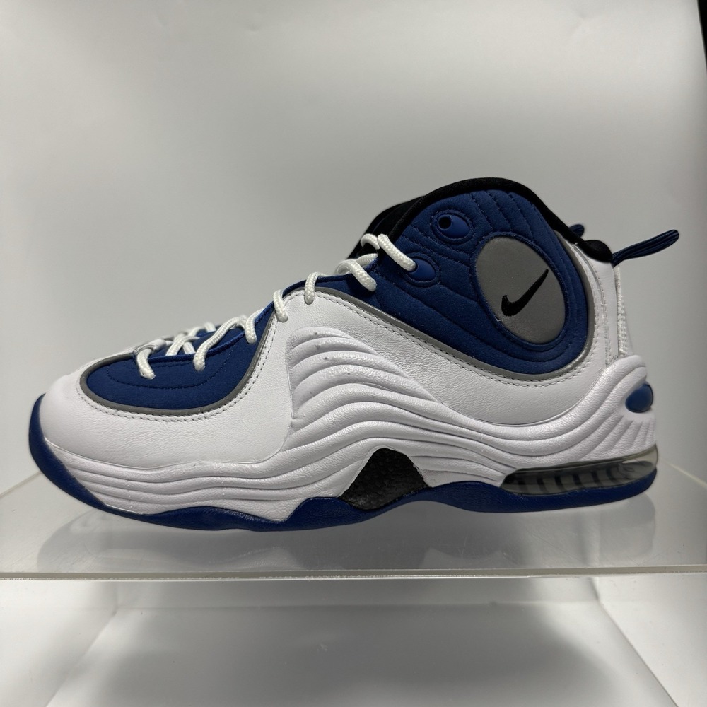 Brand New Nike Air Penny II 2 QS Blue White Black FN4438-400 Men's Size 8.5